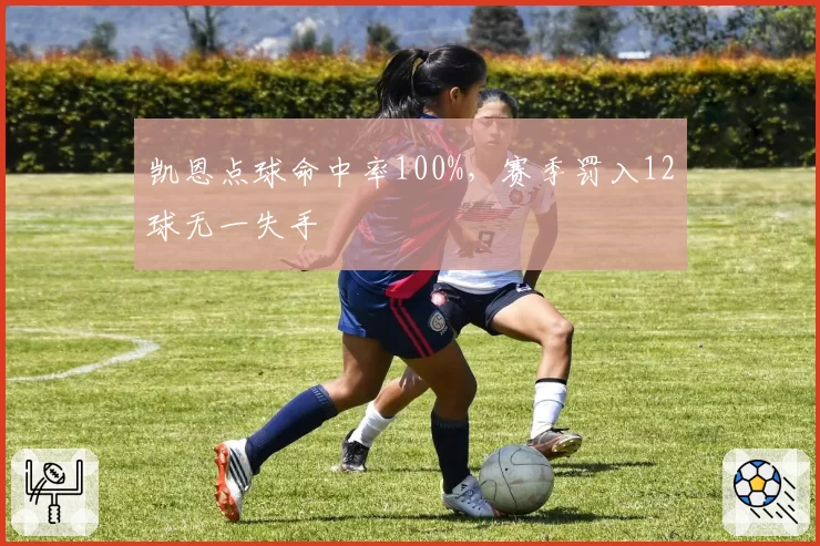凯恩点球命中率100%,赛季罚入12球无一失手