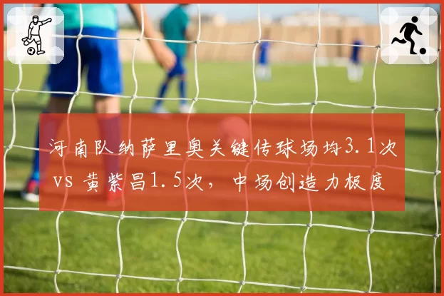 河南队纳萨里奥关键传球场均3.1次 vs 黄紫昌1.5次，中场创造力极度失衡